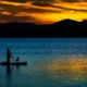 Lake Perris Paddleboarder