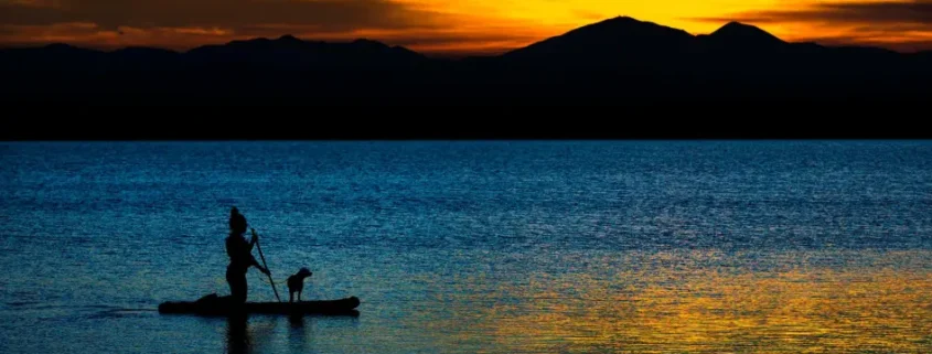 Lake Perris Paddleboarder